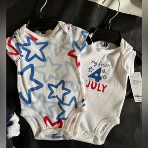 Carters Newborn Onsies Set of 2